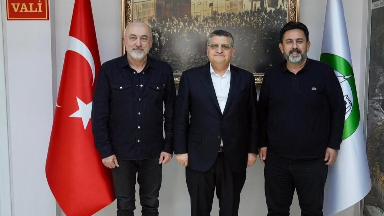 TRT ve Spor basınından Vali Özarslan'a ziyaret