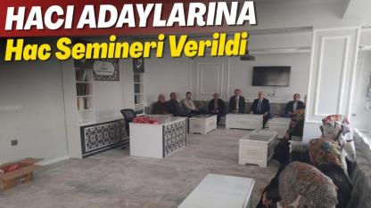 Türkeli'de  hac adaylarına yönelik hazırlık semineri