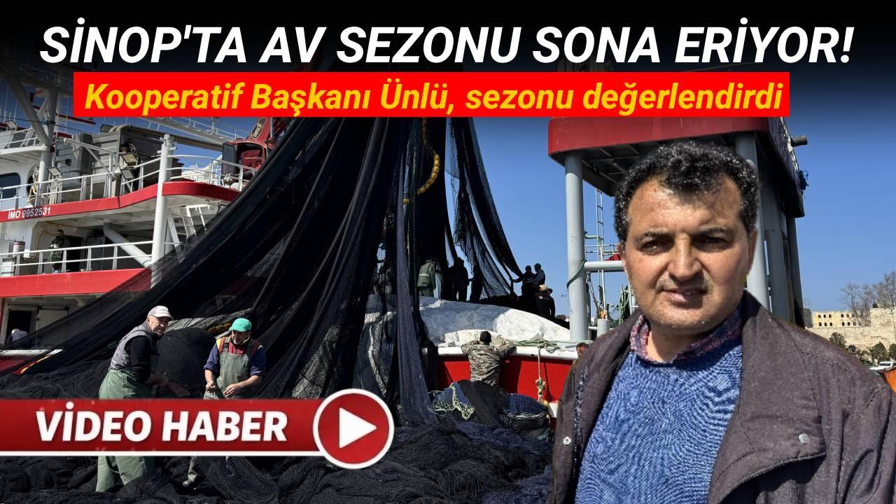 Sinop’ta balık sezonu bereketli sona eriyor