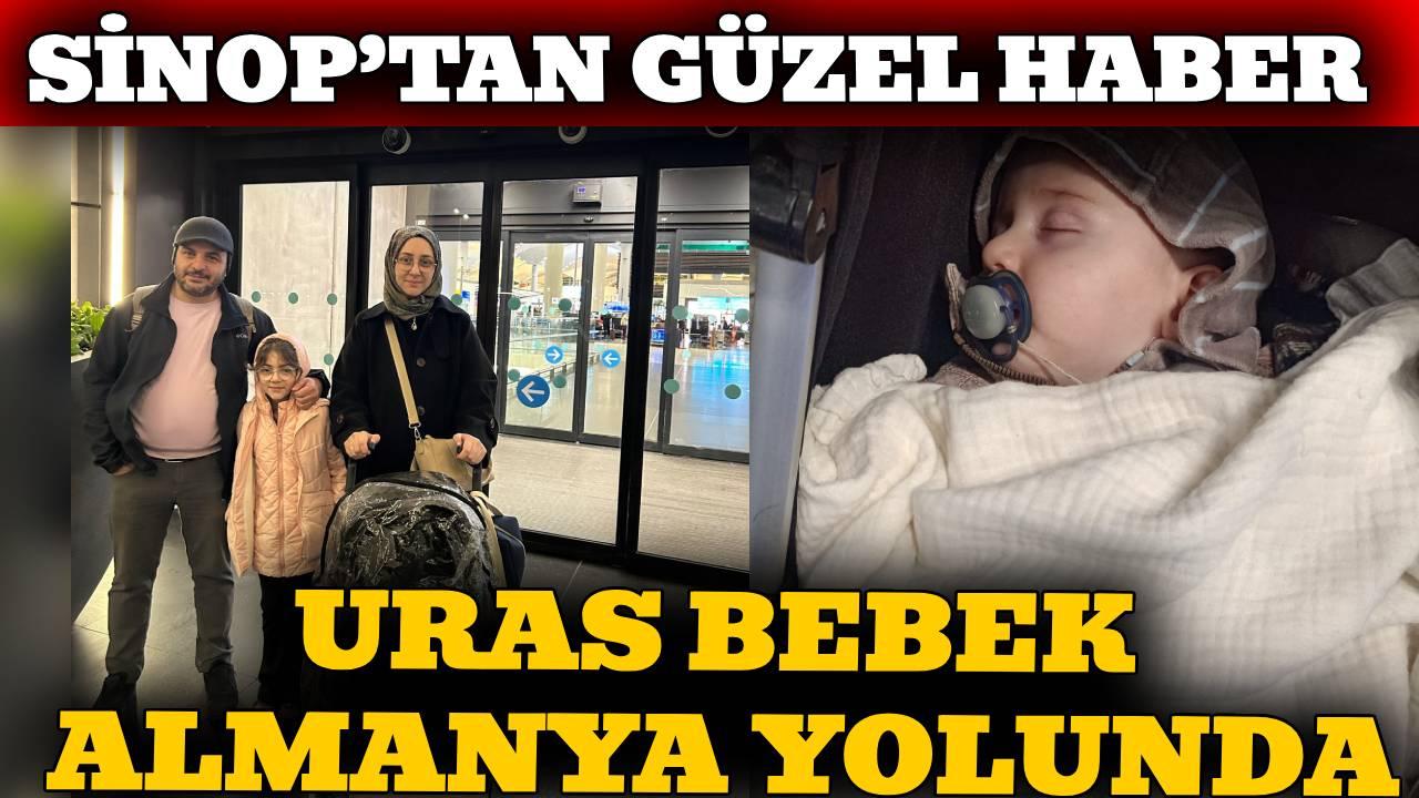 Uras bebek Almanya yolunda