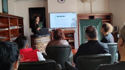 Yeşilay'dan kütüphanede farkındalık etkinliği