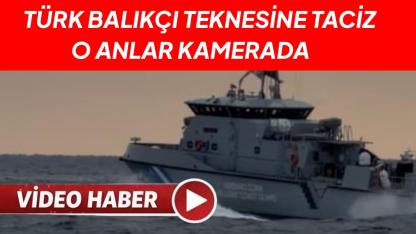 Yunanlılar Türk balıkçı teknesini taciz etti