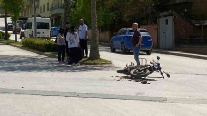Kastamonu’da motosiklet kazası: 1 yaralı