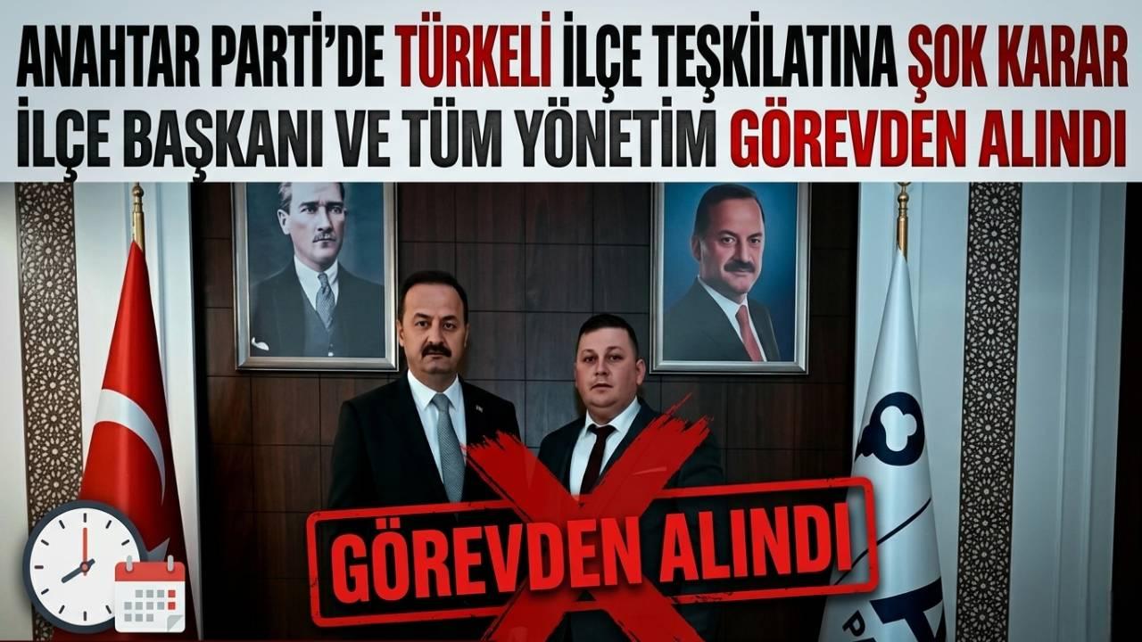 Anahtar Parti Türkeli ilçe yönetiminde köklü değişim
