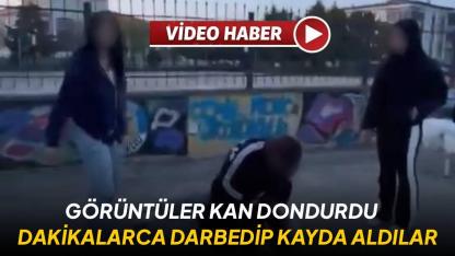 Darbedip kameraya çektiler: Komşuda akran zorbalığı