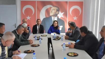 Gerze’de üreticilere hibe destekleri anlatıldı