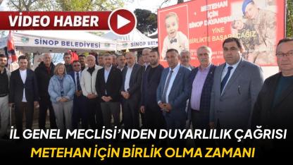 İl Genel Meclisi'nden Metehan seferberliği: Hep birlikte destek çağrısında bulunuldu
