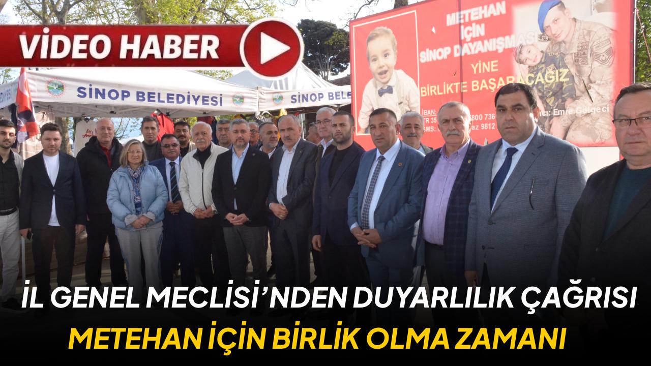 İl Genel Meclisi'nden Metehan seferberliği: Hep birlikte destek çağrısında bulunuldu