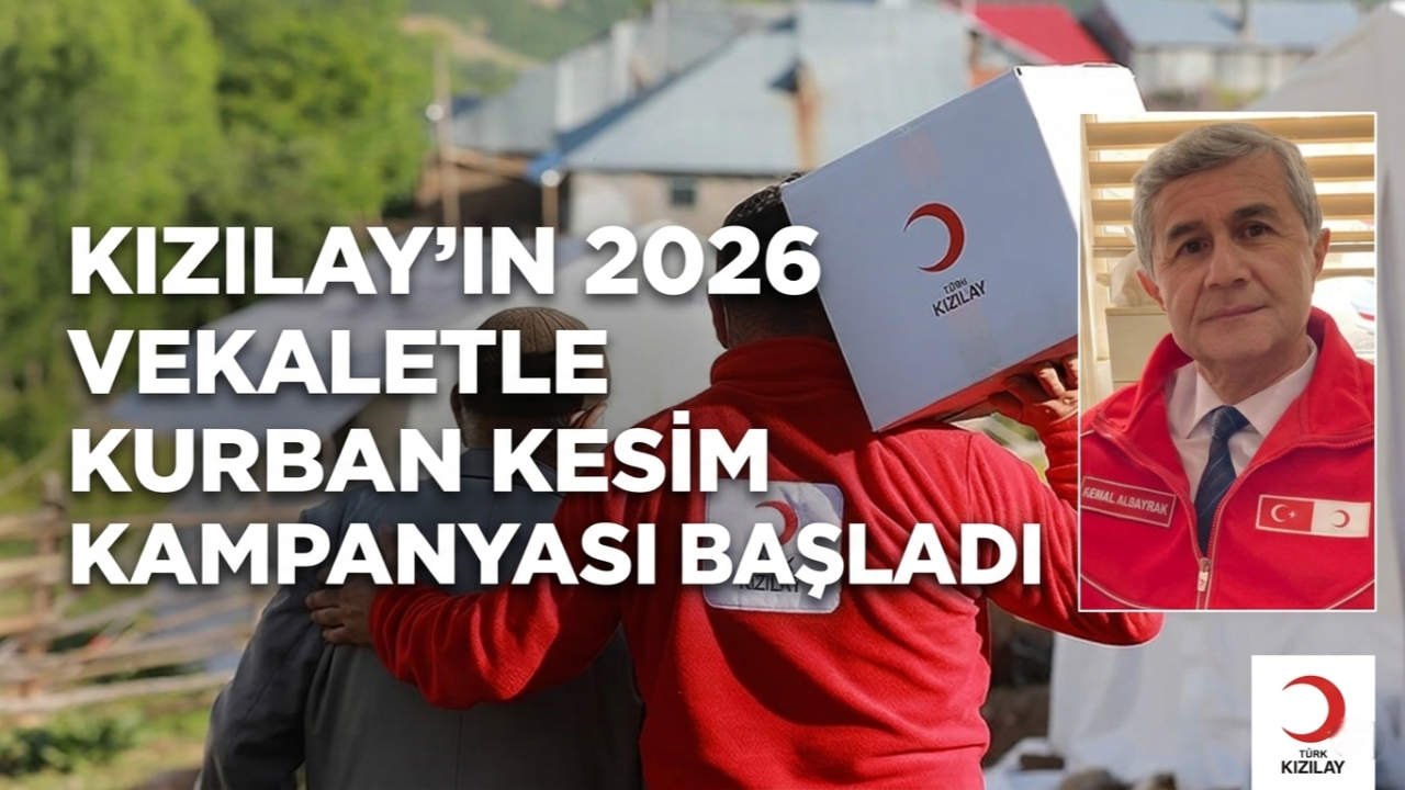 Kızılay’ın 2026 vekaletle kurban kesim kampanyası başladı