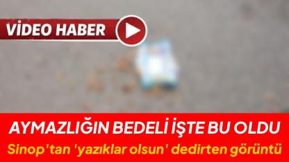 O görüntüler sonrası şok manzara: Çöpler yola saçıldı