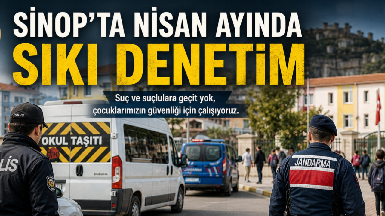 Güvenli eğitim ortamı için Sinop’ta yoğun mesai