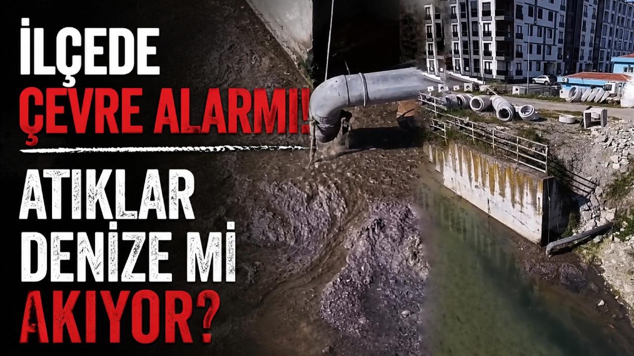 Atık iddiaları ilçede gündem oldu