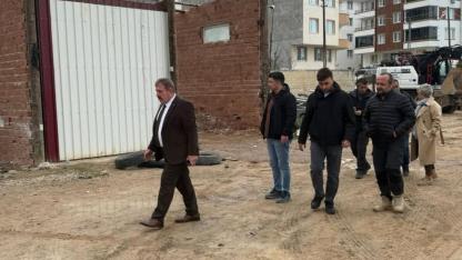 Sinop’ta yeni pazar yeri projesi yerinde incelendi