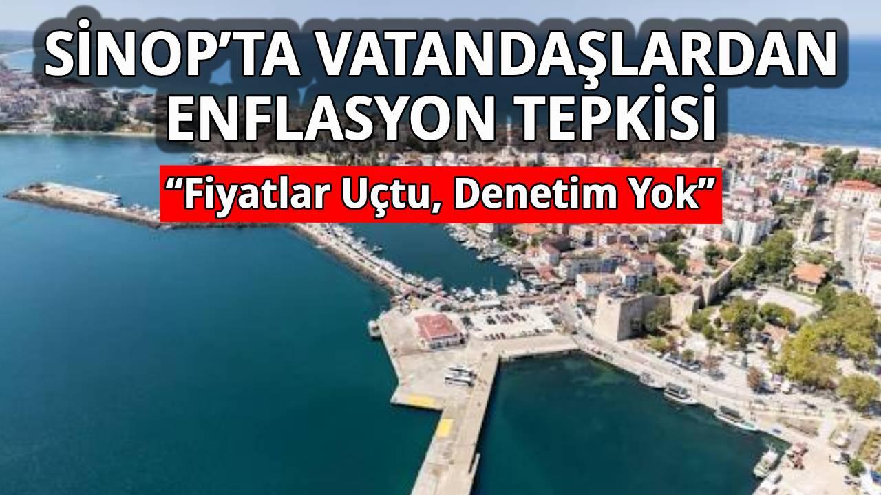Sinop’ta vatandaşlar enflasyonu değerlendirdi