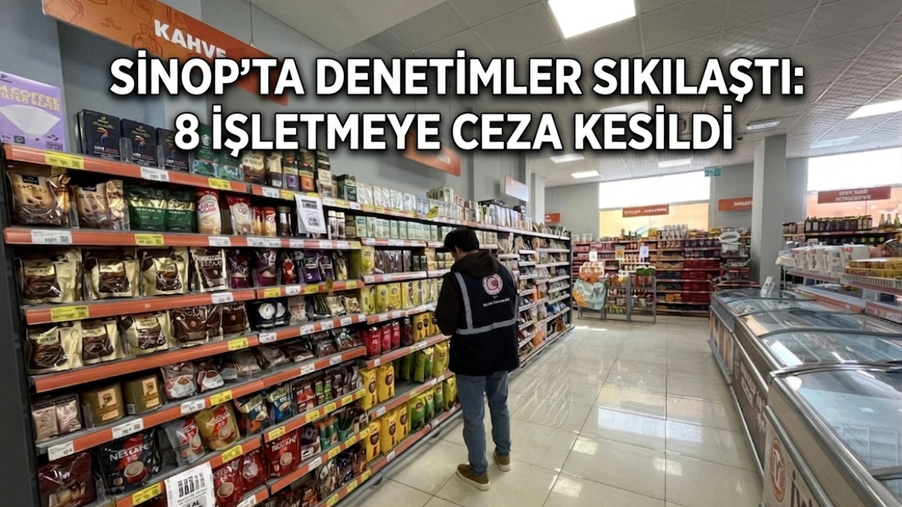 Sinop’ta denetimler sıkılaştı