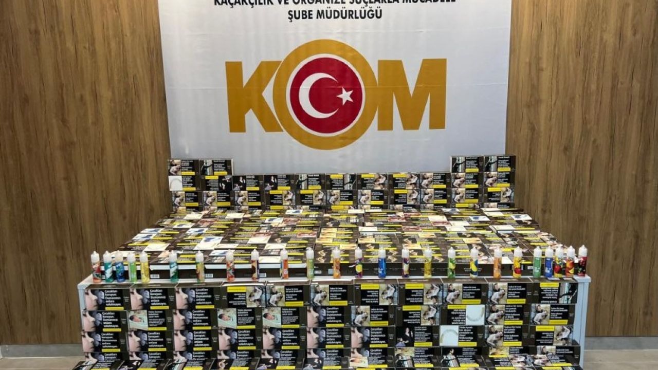 Samsun'da 43 bin 200 makaron ele geçirildi