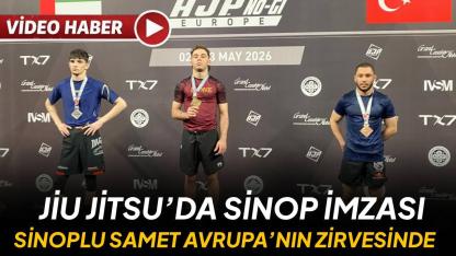Sinop’a bir gurur daha: Sinoplu Samet Köksalan, Avrupa Şampiyonu