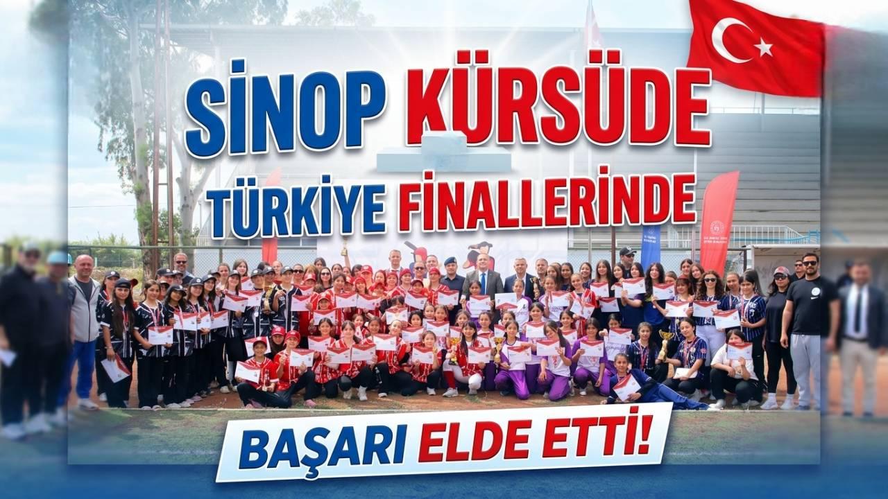 Sinoplu sporculardan Türkiye üçüncülüğü