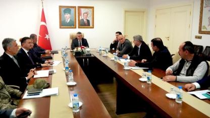 Sinop’ta afetlere karşı hazırlık toplantısı yapıldı