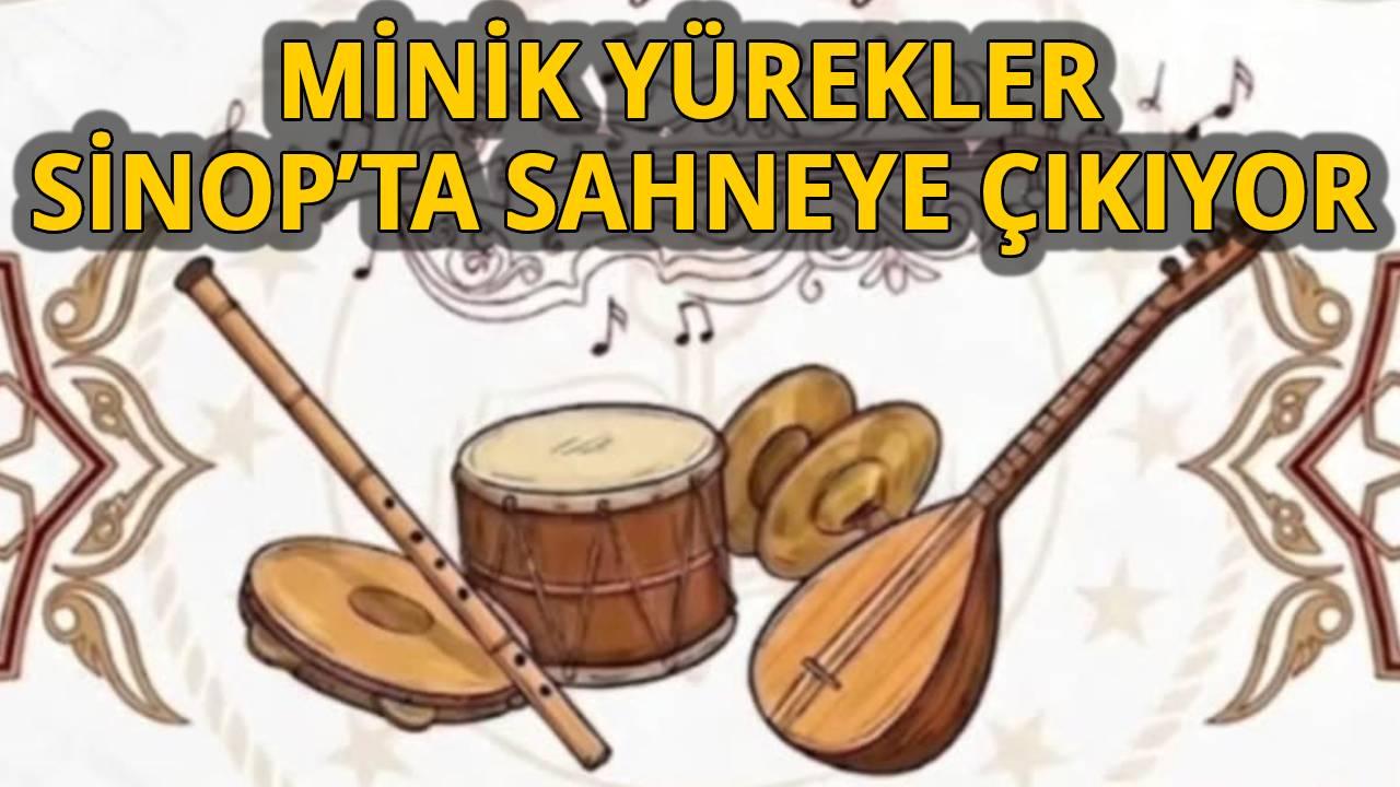 Sinop’ta çocuk korosu sahne alacak