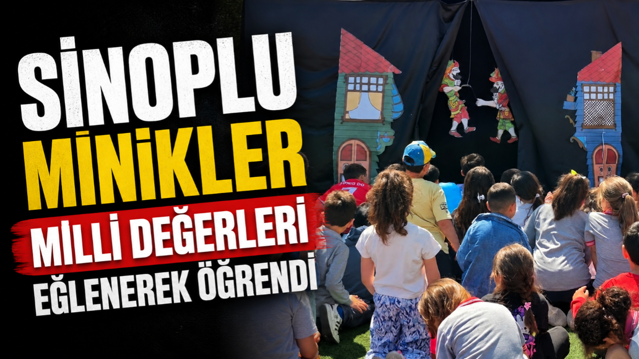 Sinop'ta minik kalpler şenlikte buluştu