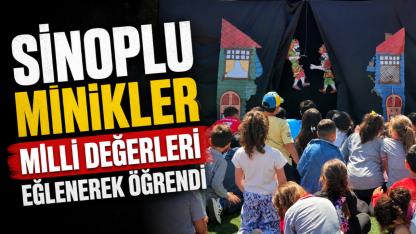 Sinop'ta minik kalpler şenlikte buluştu