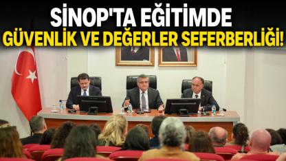 Sinop'ta okullar daha güvenli hale getiriliyor