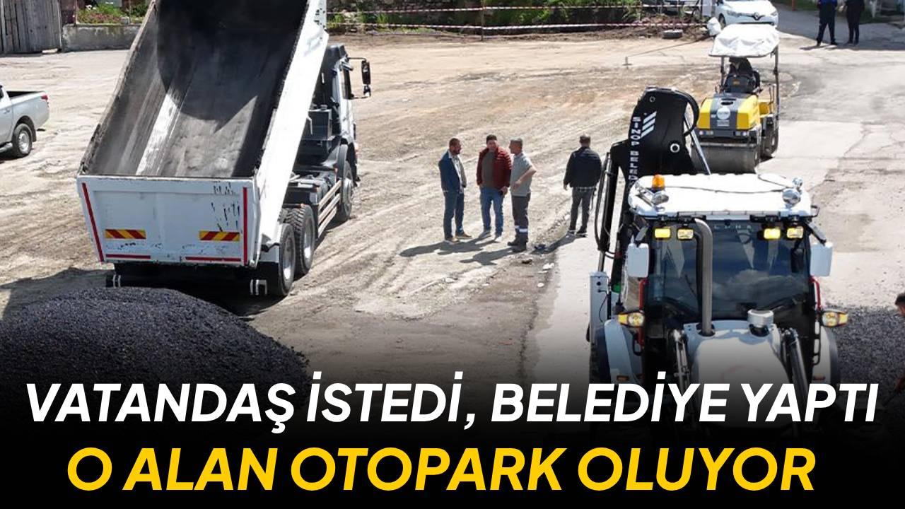 Sinop’ta pazar yoğunluğuna otoparklı çözüm