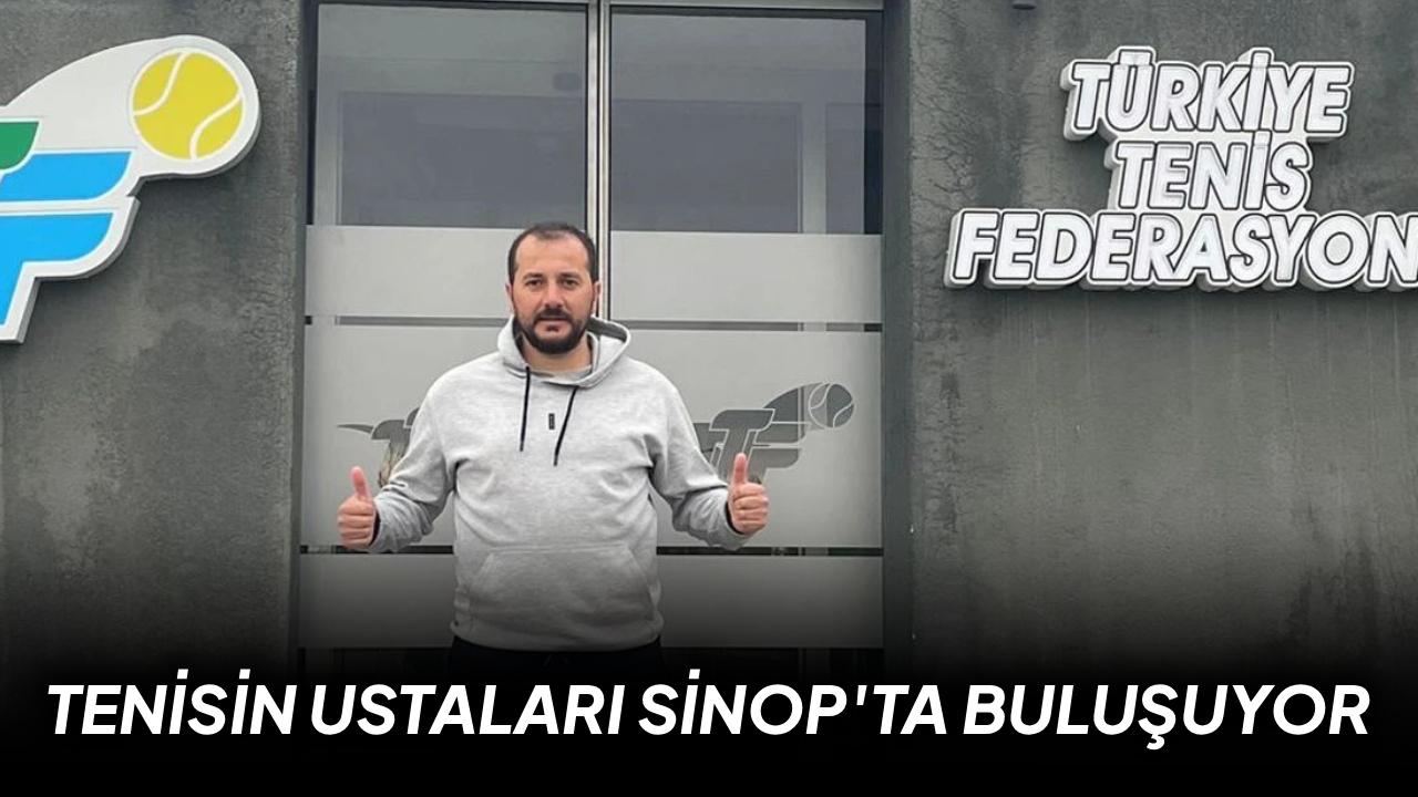 Sinop’ta tenis heyecanı: Raketler Hamsilos Cup için korta çıkıyor