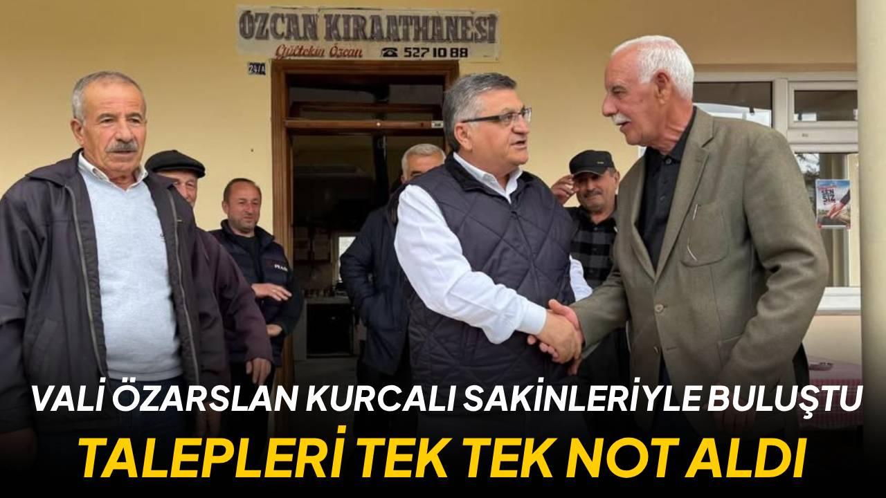 Vali Özarslan'dan Erfelek çıkarması: Talepleri tek tek not aldı