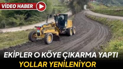 Yusuflu köyünde yoğun mesai