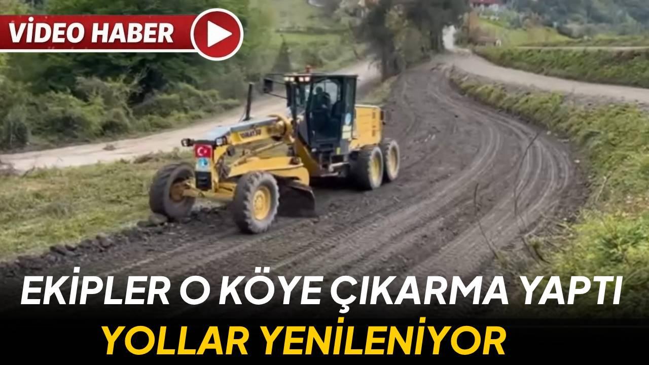 Yusuflu köyünde yoğun mesai
