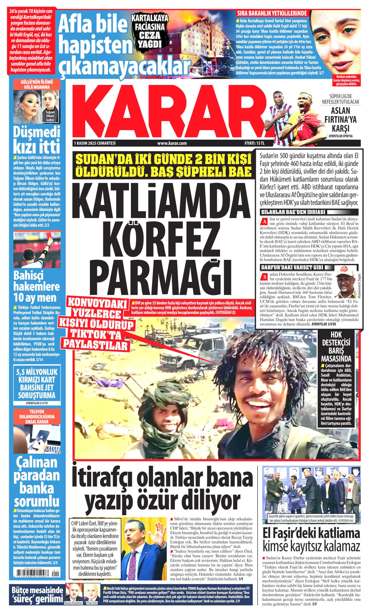 KARAR Gazete Manşeti