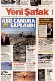 Yeni Şafak Gazetesi Gazete Manşeti
