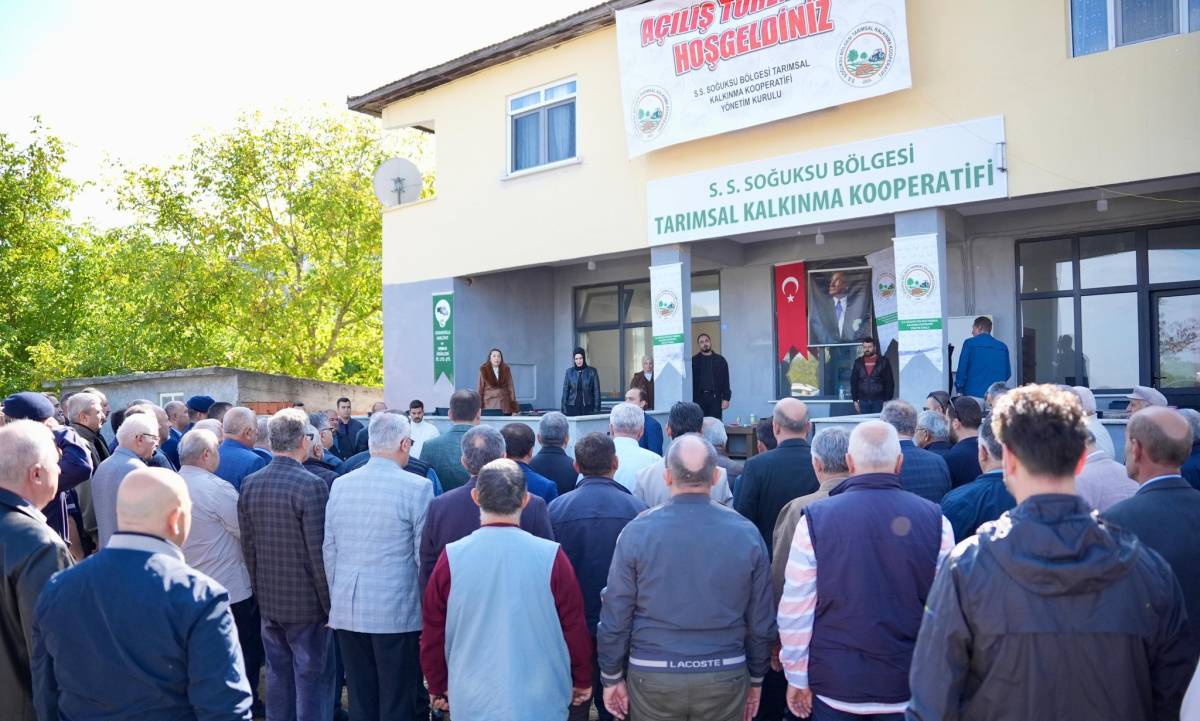 Soğuksu Tarımsal Kalkınma Kooperatifi hizmete girdi