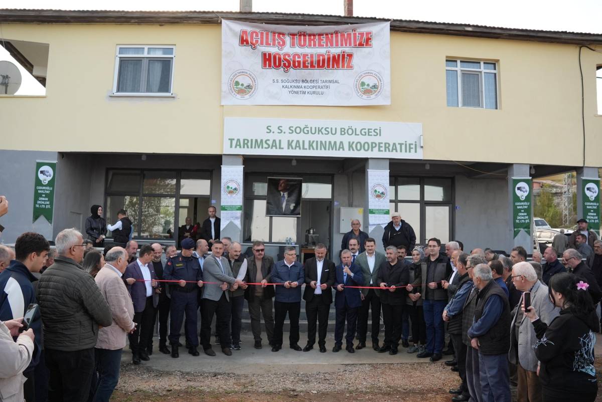 Soğuksu Tarımsal Kalkınma Kooperatifi hizmete girdi