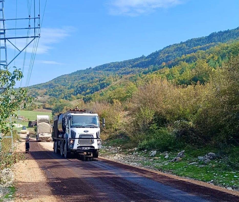 Sinop'ta 257 kilometre yol asfaltla buluştu