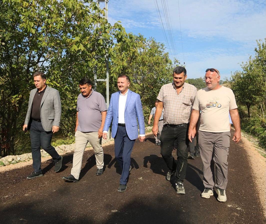 Sinop'ta 257 kilometre yol asfaltla buluştu