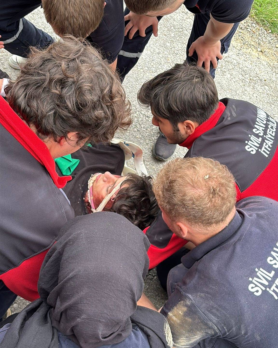 Sinop'ta nefes kesen tatbikat! Film sahnelerini aratmadı