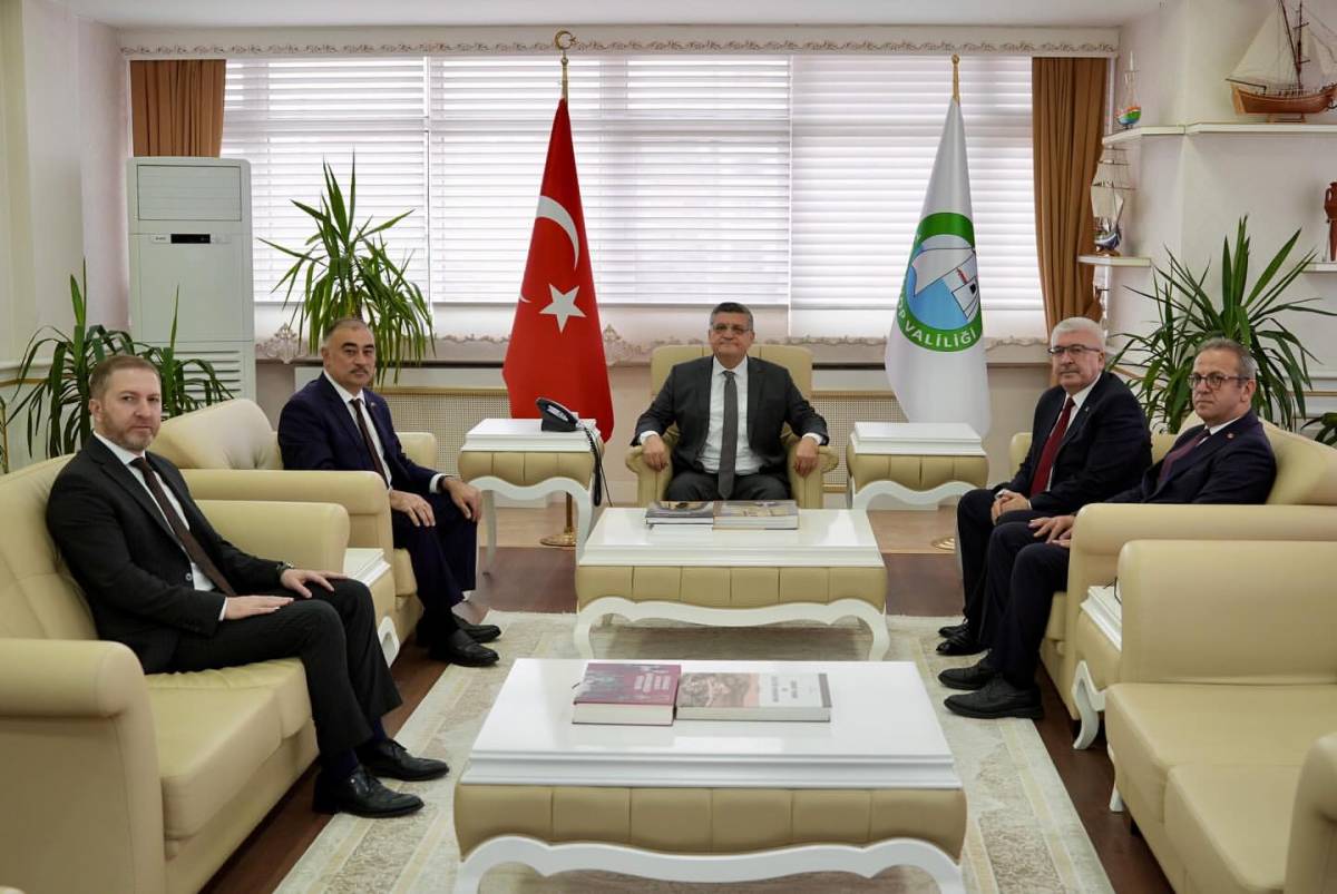 Azerbaycan Büyükelçisi Dr. Mammadov'dan Vali Özarslan'a ziyaret