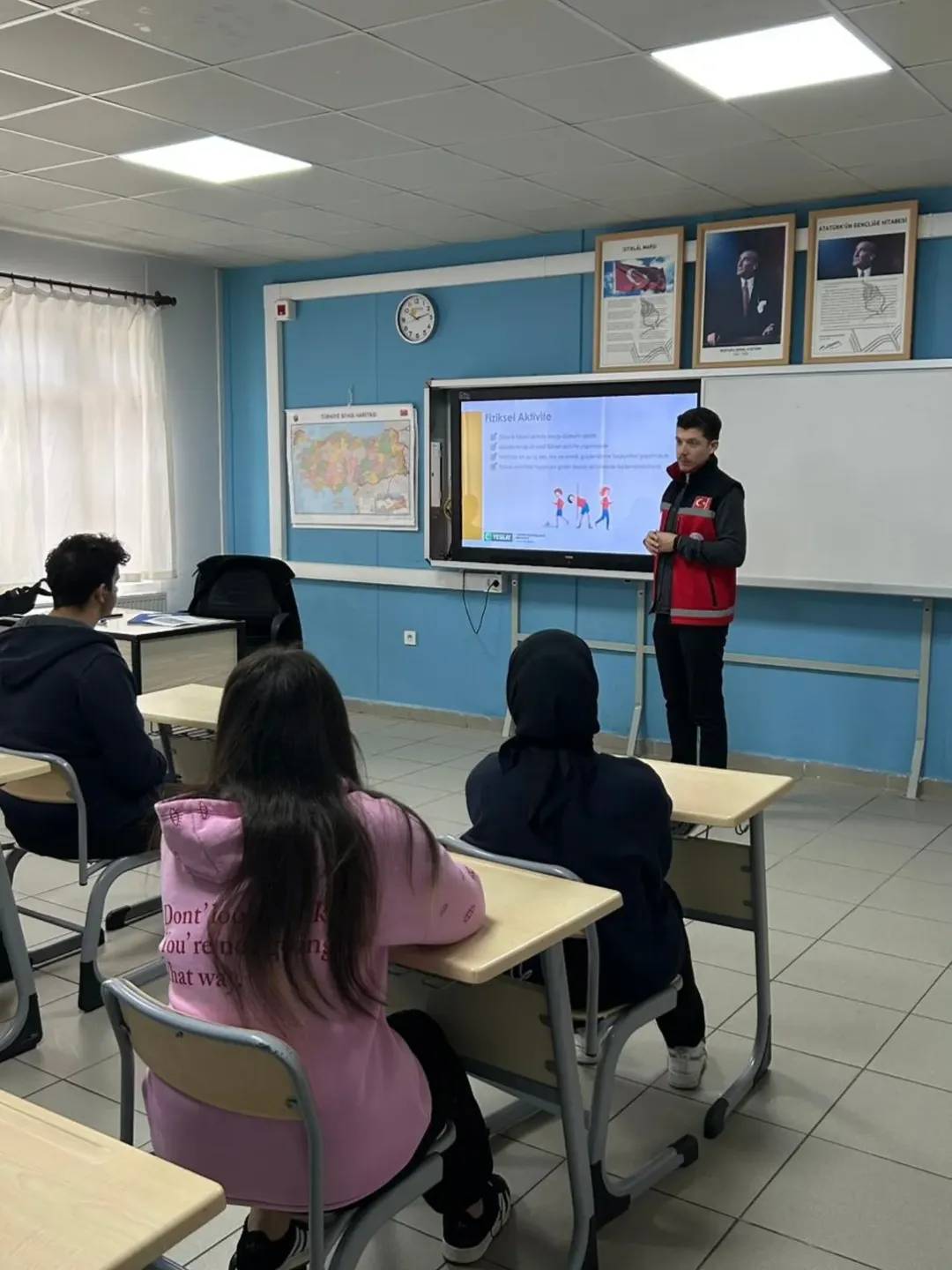 Liseliler aldıkları eğitimle kendi sağlıklarını yönetecek