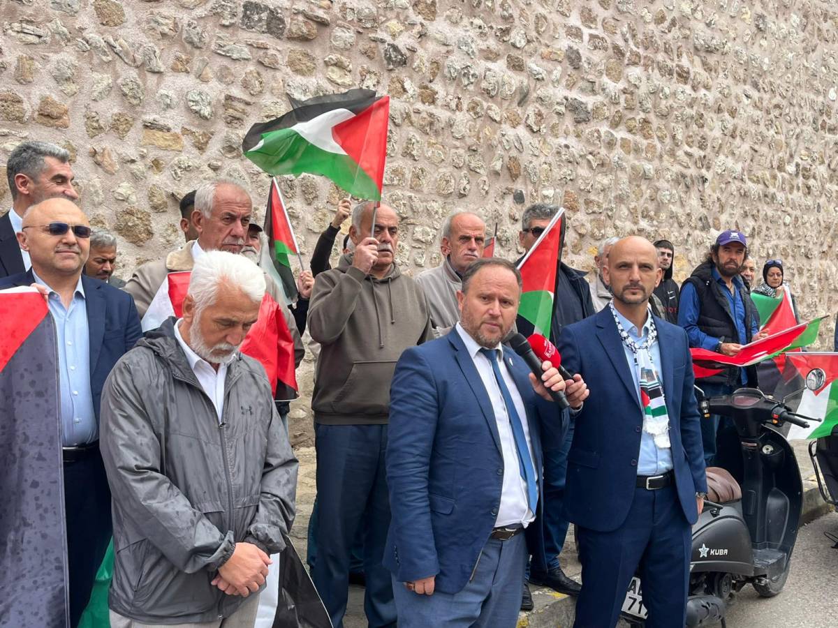 Sinop’tan Gazze için destek açıklaması