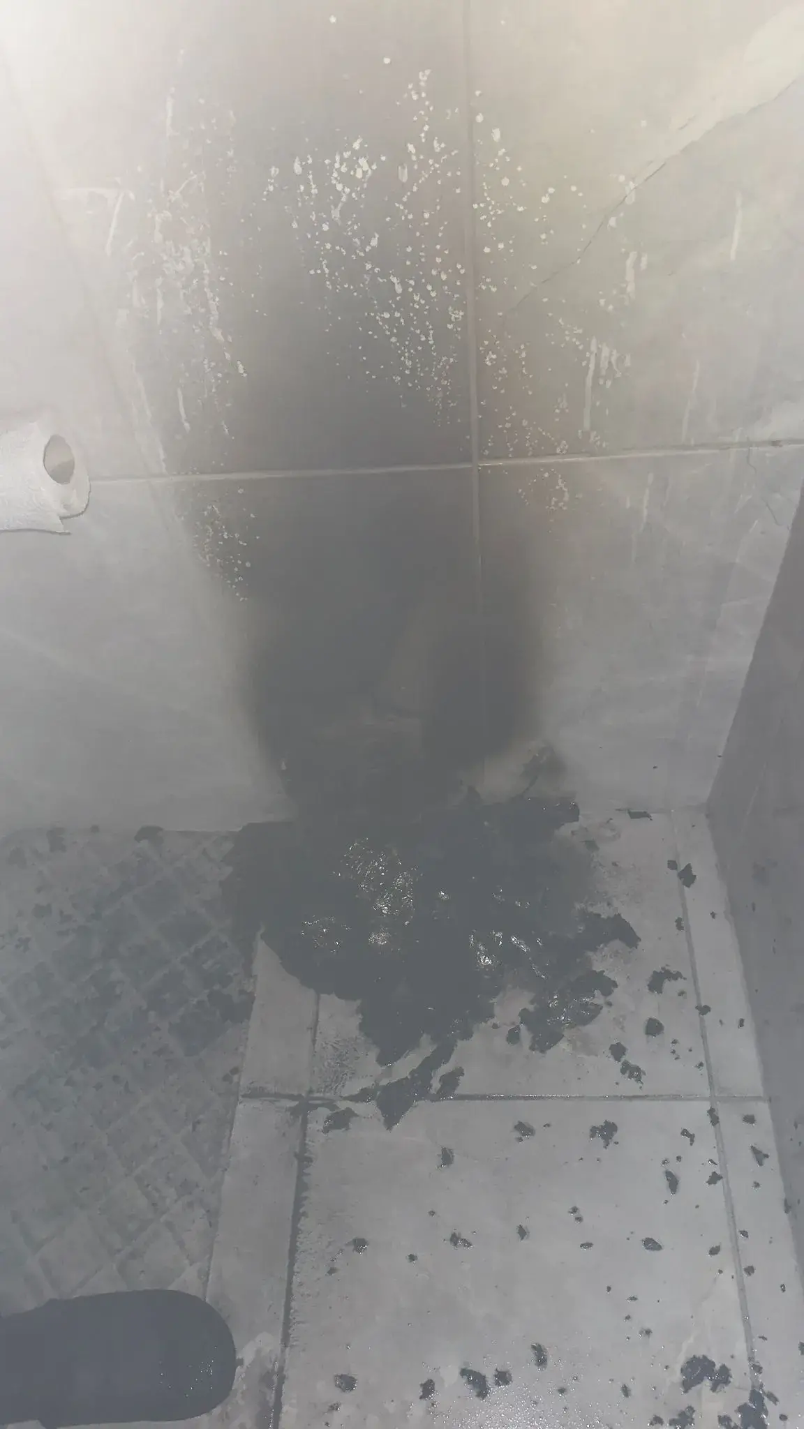 Banyo'da çıkan yangın büyük panik yaşattı