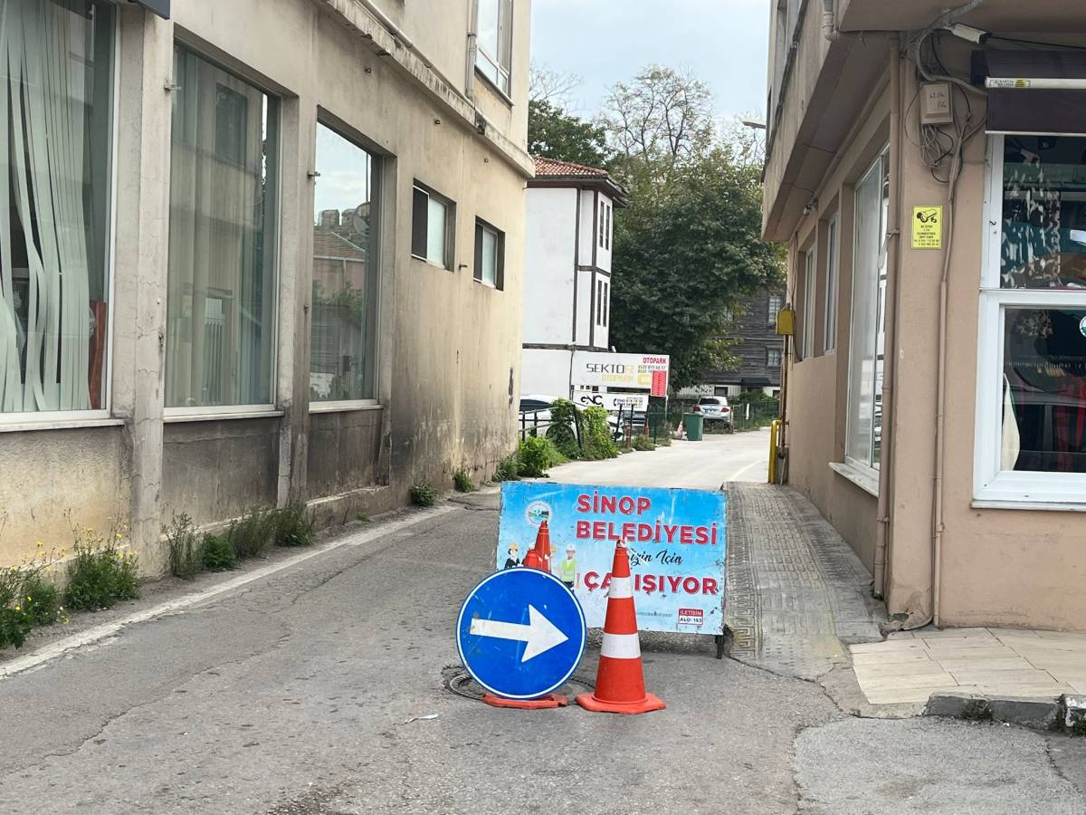 Sinop'taki o yol trafiğe kapalı olacak! İşte nedeni
