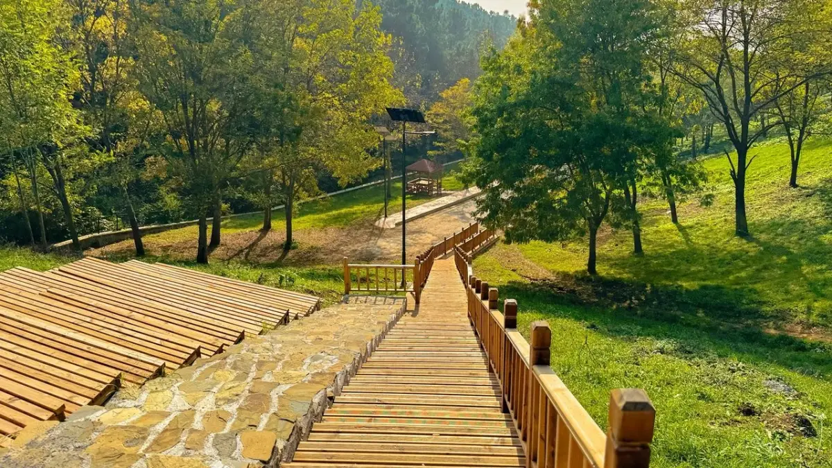 Nisi Göleti Millet Bahçesi Sinopluların yeni yaşam alanı oluyor