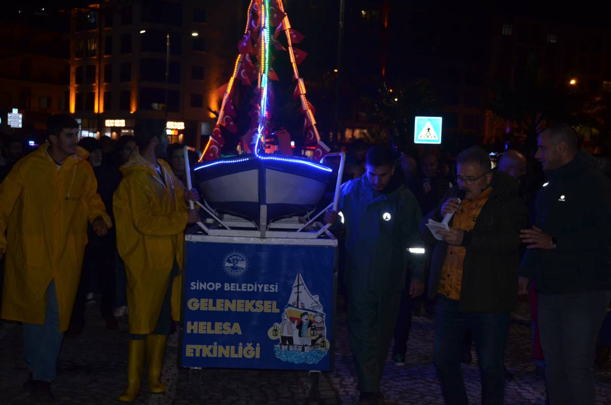 Sinop’ta Helesa yürüyüşü düzenlendi