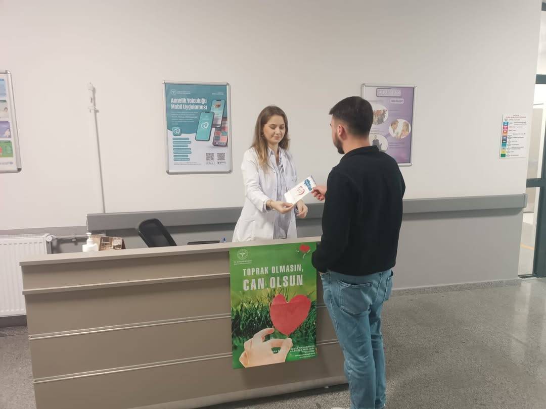 Vatandaşlar organ bağışı konusunda bilgilendirildi