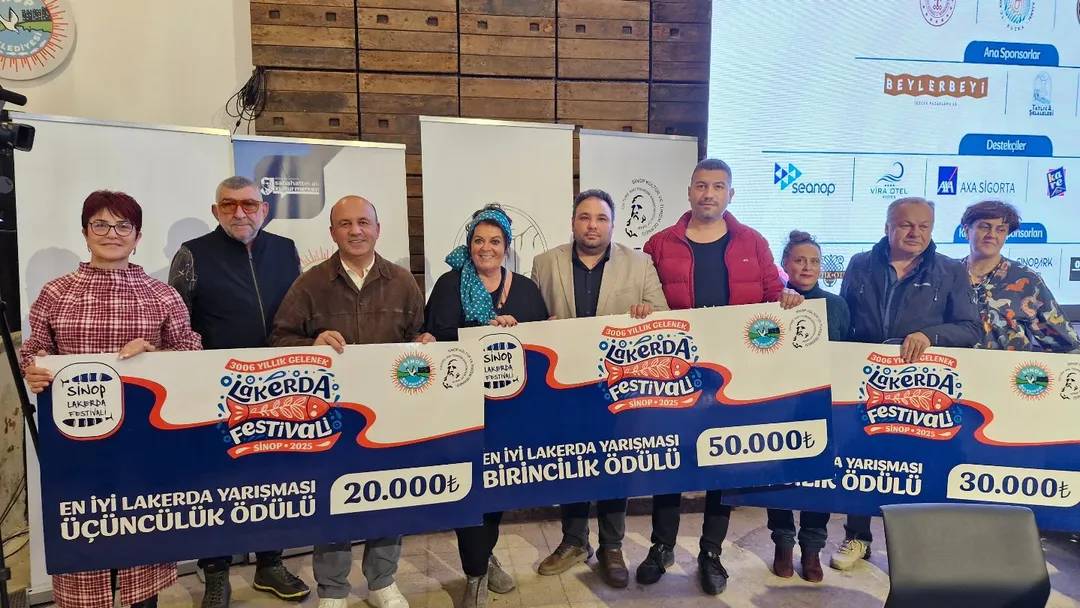 Sinop Lakerda Yarışması'nda en iyi lezzet sahibi belirlendi