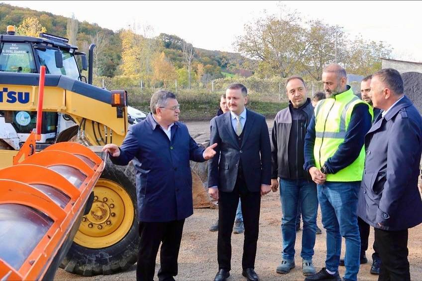 Sinop İl Özel İdaresi kışa hazır: 66 iş makinesi ve 150 personel 7/24 nöbette