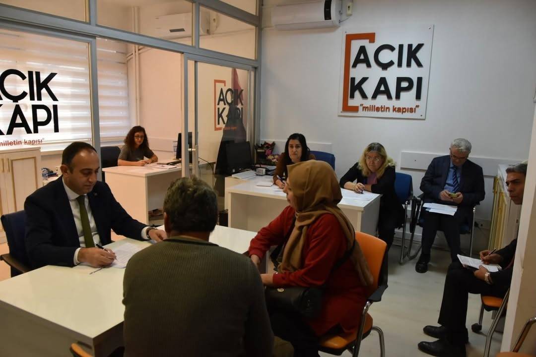 Sinop’ta halkın talepleri dinlendi